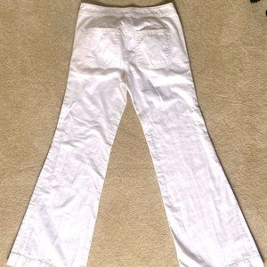 Old Navy White Wide Leg Pants- Size 0